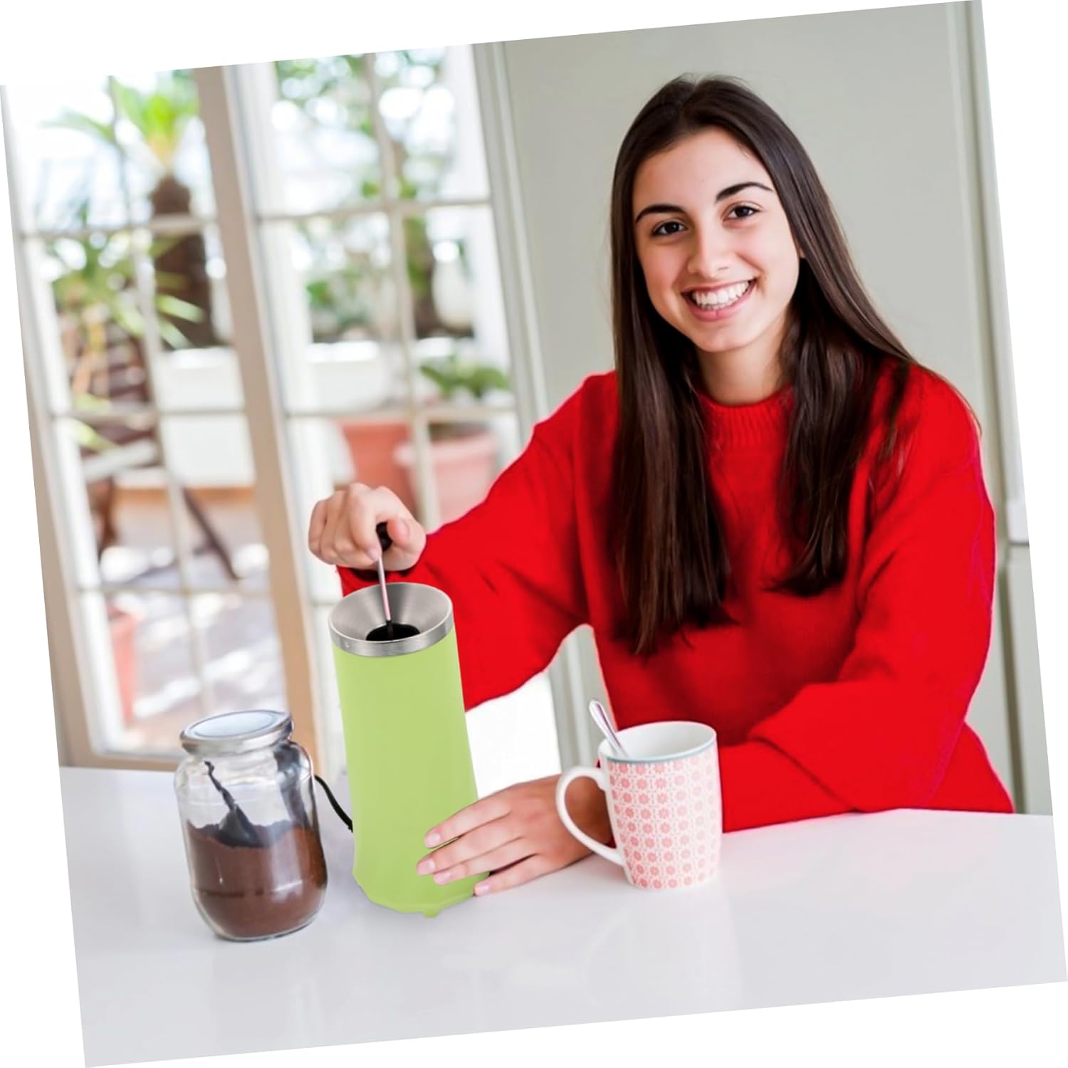 110v Automatic Electric Roll Maker Nonstick Cooker for Breakfast Eggs Sausage Easy to Use for Home Cooking Us