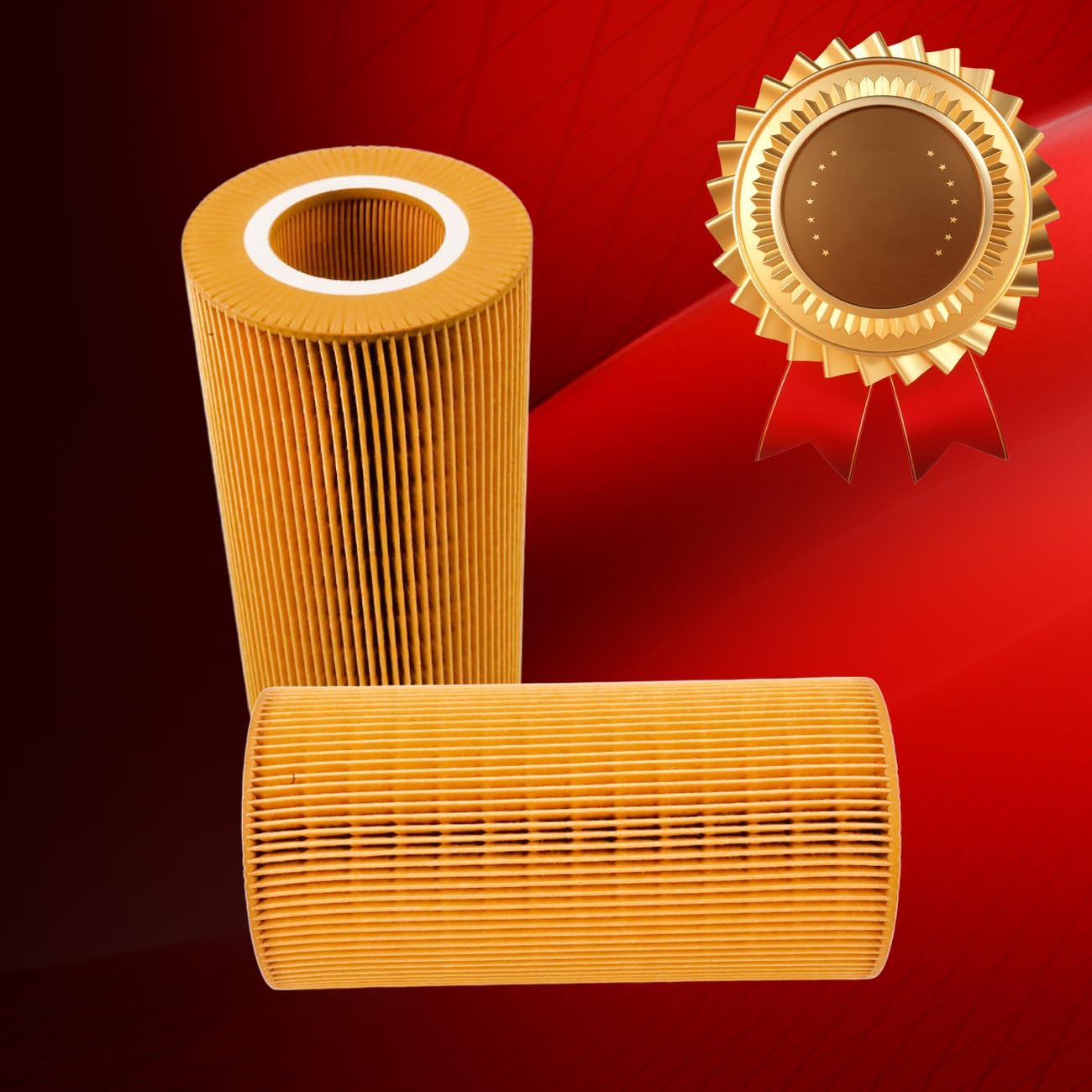 1948921PE Oil Filter Replace 57370 LF16233 P550812 LP6043 P40019 1629393 1643070 LEF5207 CH10949 E89HD213 P7354 HU12103X Compatible with Paccar MX11 MX13 EPA13 Peterbilt DAF Kenworth Truck(Pack of 4)