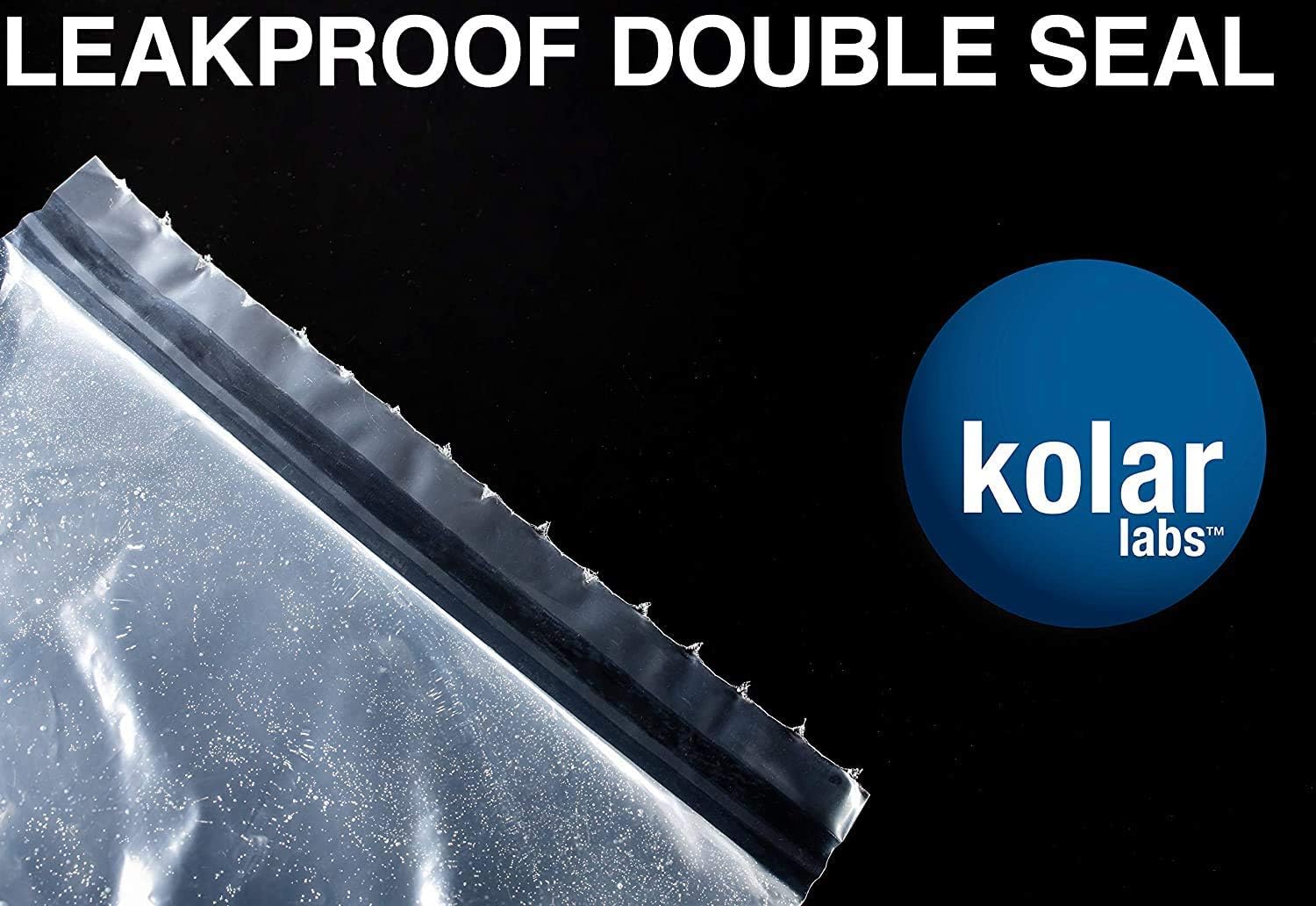RESILIA Plastic, Leak-Proof Shipping Bags for Live Fish - 4" x 10" 2 Mil, 0.002 Inch, Double Bottom Seal, for Freshwater & Saltwater Fish, Case of 1000