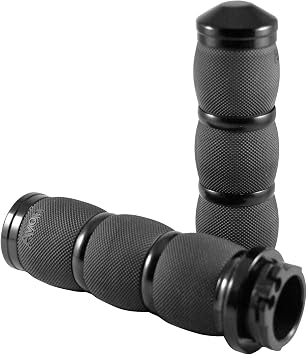 Avon Tyres Contour-Air Cushioned Grips - Fly By Wire - Black Anodized