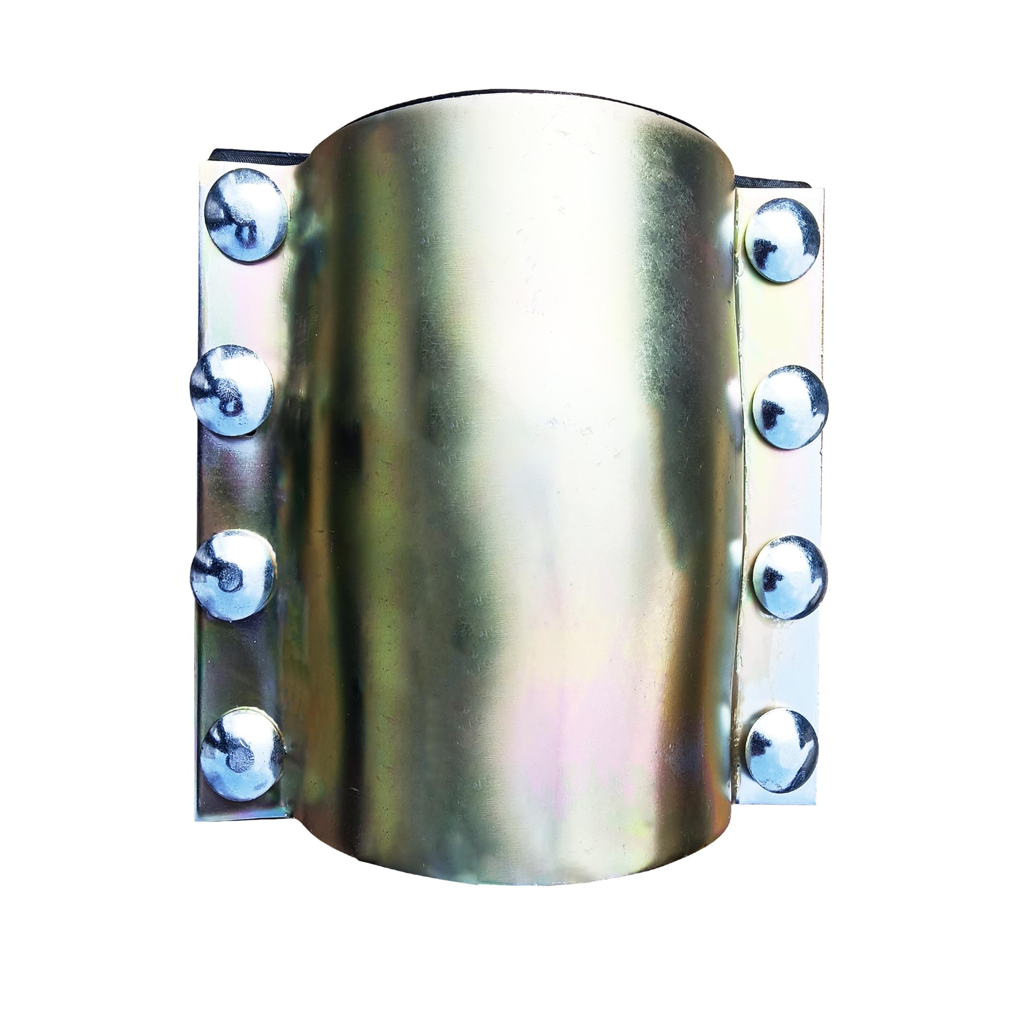 Water Pipe Repair Clamp,OD of The Applied Pipe is About 3 inch,Leak Sealer for Pipes and Plumbing,Length 7.09 inch,Suitable for Steel Pipe,Iron Pipe