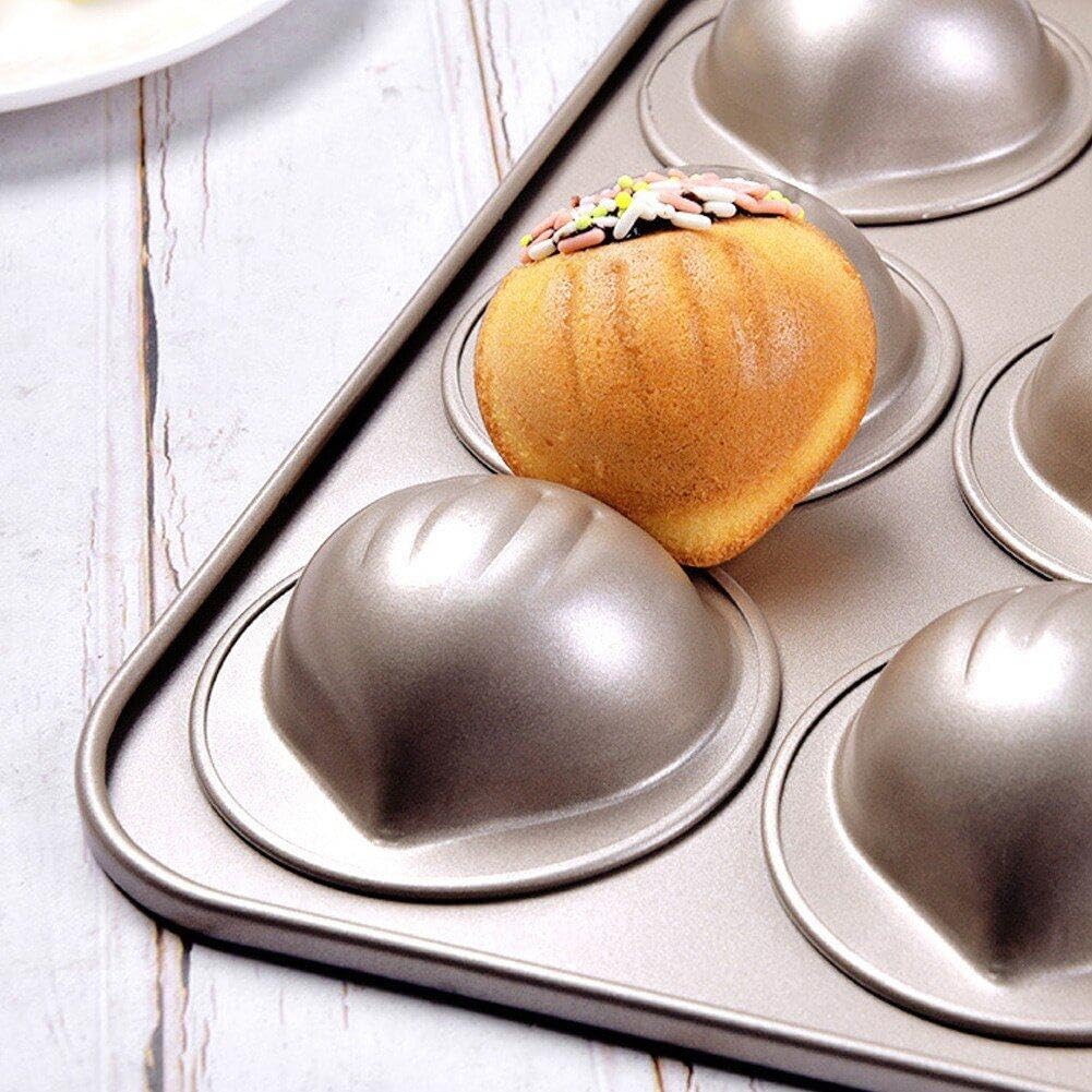 Wudaizhi Pan À Gâteau De Châtaignier 3D Moule De Boulangerie Antiadhésive Madeleine Pan 12 Cavités Madeleine Câle De Châtaignier Pan De Décoration Pan De Desserts