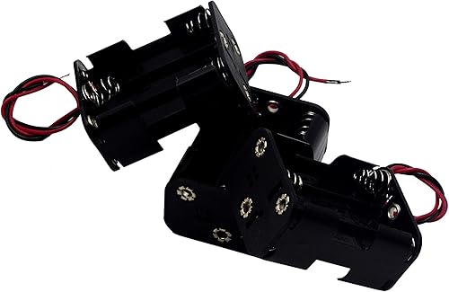 Miniatura 3 de Paquete de 3 6 pilas AA, soporte de batería AA de 9 V con cables