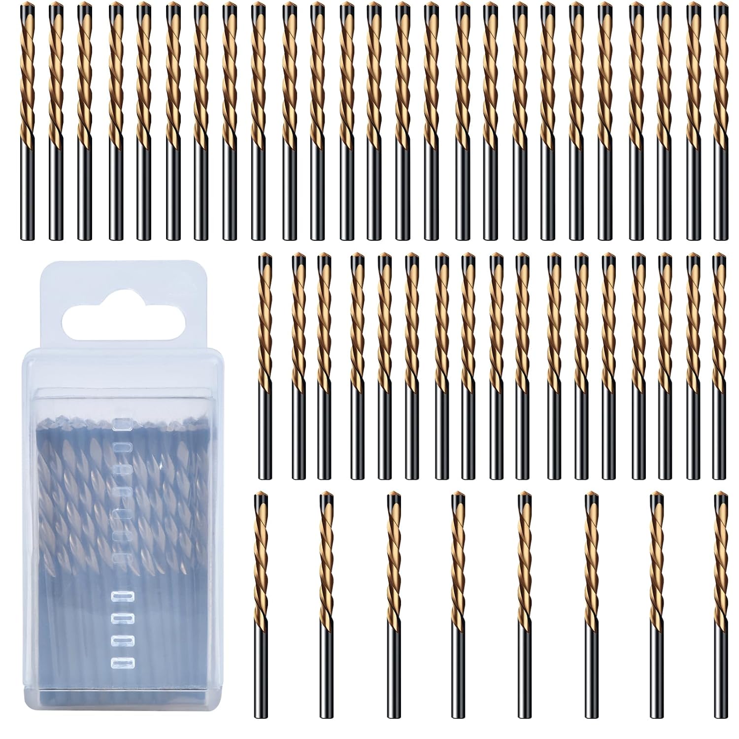 50Pcs Drywall Cutting Tools 5/32" Guide Point Cutting Bits,Drywall Bit Drywall Guide Point Cutting Bits,Used for with Spiral Saw and Power Tools