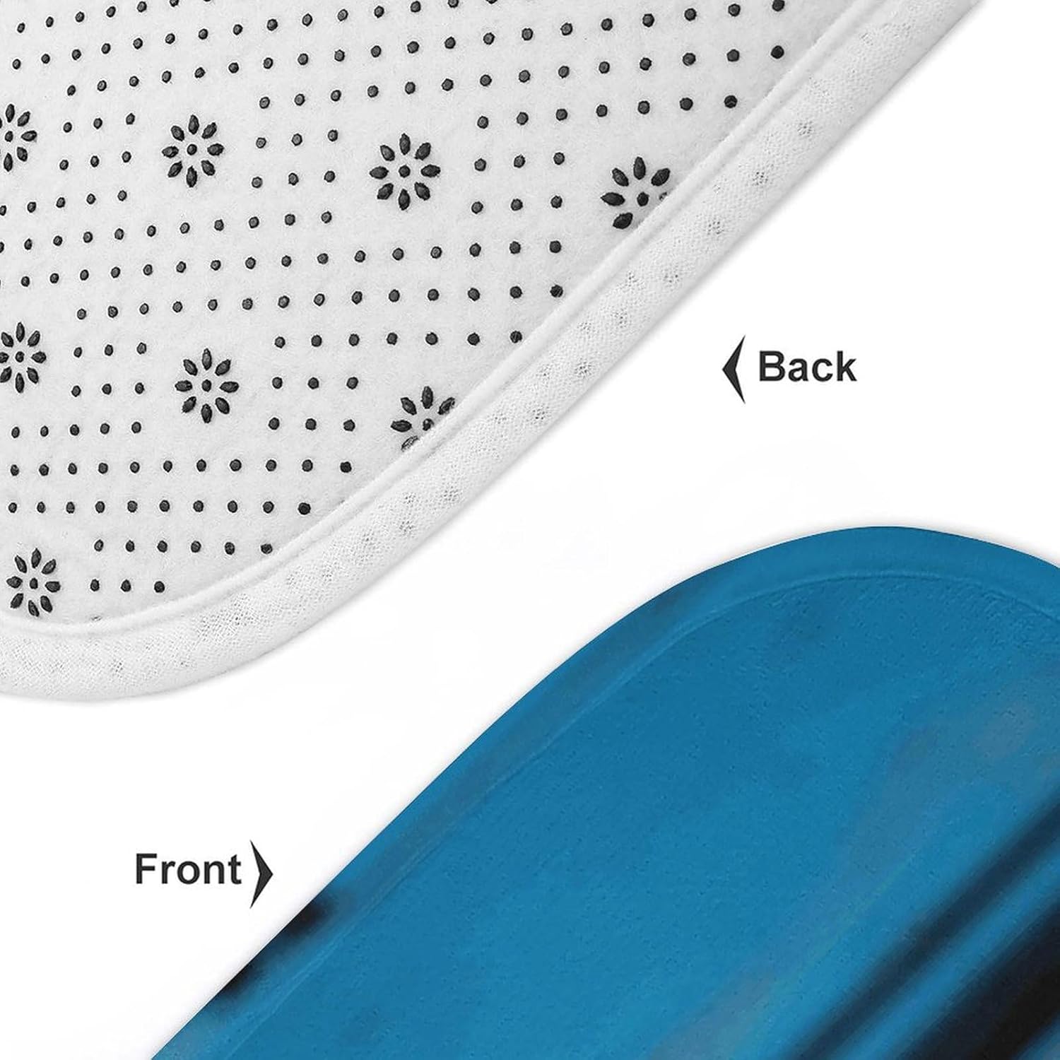 Anti-Skid Floor Mats 3 Piece Set,Sleeping Little Cat Printed Coral Fleece Bathroom Mats U-Shaped Contour Mat Toilet Seat Cover for Bathroom, Tub, Shower, Kitchen 19.7"x31.5"