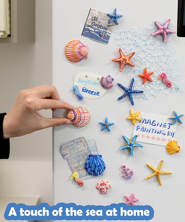 Grabie Magnet Painting Kit, DIY Fridge Magnets, Bayside Breeze by Grabie - Used condition - Image 7