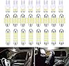 ijuicy 24 PCS Led Interior Car Lights, 194 T10 DE3175 578 31 mm 42 mm Led Light Combination, Car interior Light Bulbs Replacement, Universal for Dome Map Door License Plate Lights White