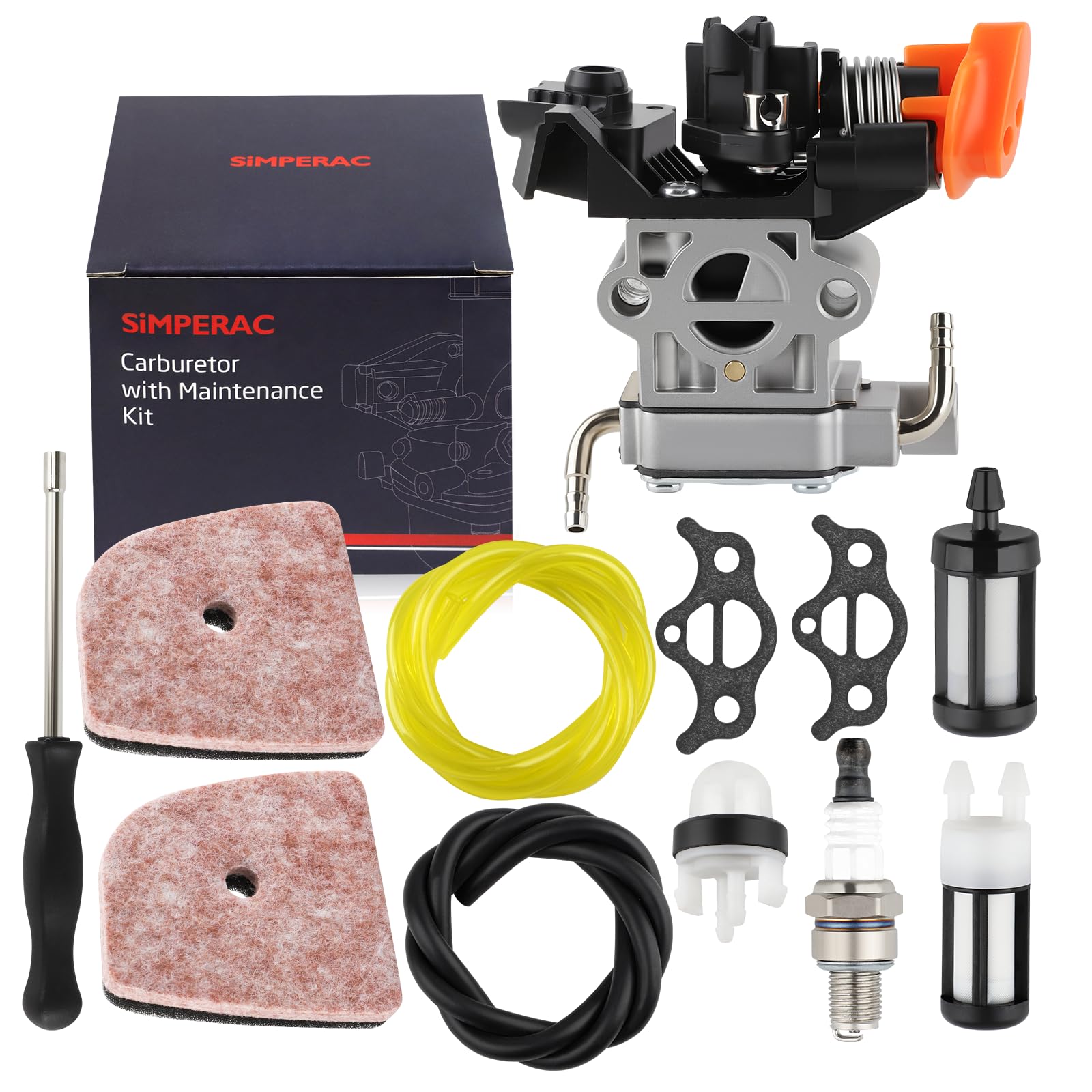 SIMPERAC 4149 120 0600 FS94R Carburetor for Stihl HL91K HL94K FS 94R FS94RC FS94R FS94 FS94 R FS94C HL91KC HL94 HL94C HL94KC HL92C HL92KC Weed Eater Parts FS 94 R Tune up Kit