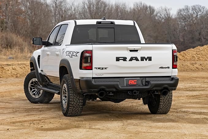 Estribos Rough Country HD2 Aluminio para Ram 1500 2019-2025 miniatura 4