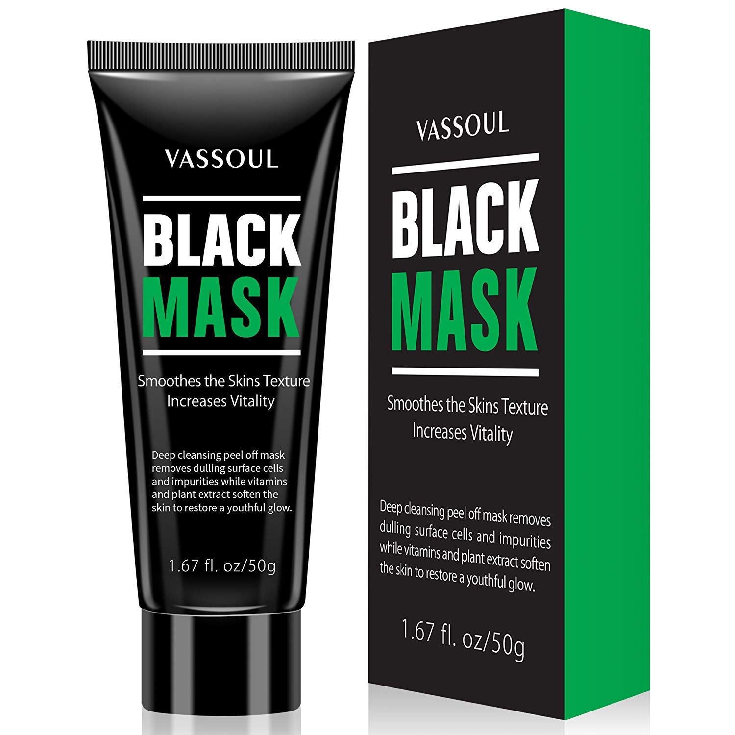 Silksence Blackhead Remover Mask, Deep Pore Cleansing for Face Nose Acne Treatment Oil Control
