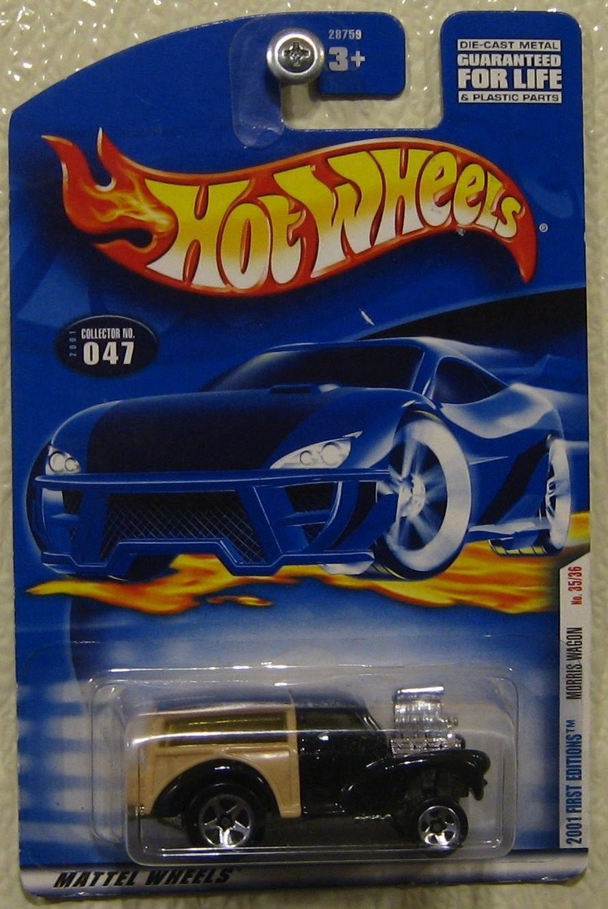 Hot Wheels 2001 Morris Wagon ミニカー 2001 First Editions: MORRIS WAGON – ORANGE TRACK DIECAST