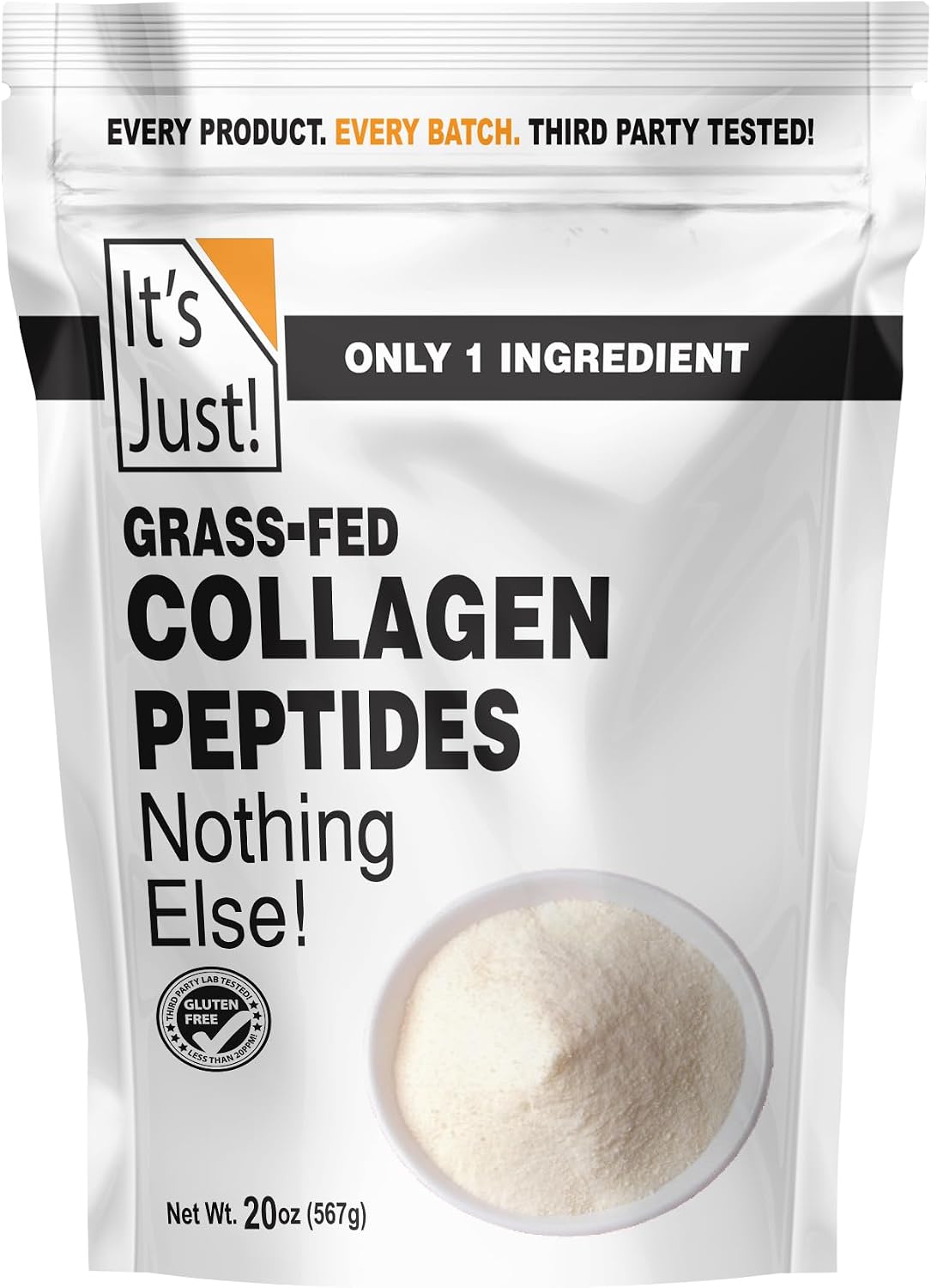 It's Just! Colageno Peptidos 1.25lb - Pastoreo, Piel Radiante y Articulaciones Flexibles 2