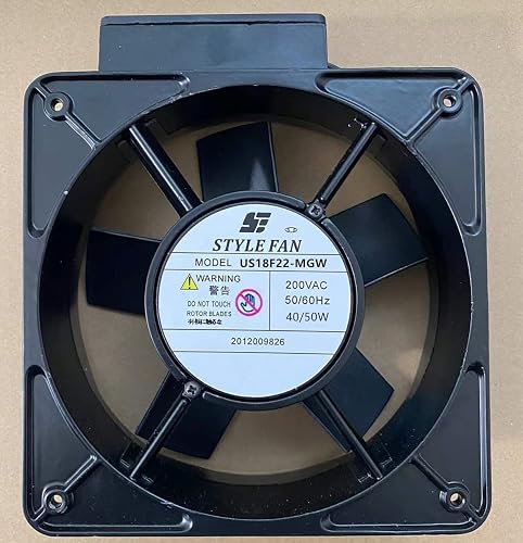 for US18F22-MGW Fan 200V 50/60Hz 40/50W 180×180×65mm Cooling Fan