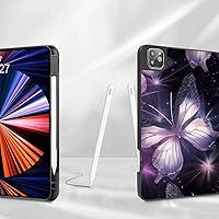 Vista 4 de Mektron Funda compatible con iPad Pro de 12.9" M2 2022 de 12.9 pulgadas 6ª/5ª/4ª/3ª generación 2021 2020 2018 Funda para tableta con cubierta