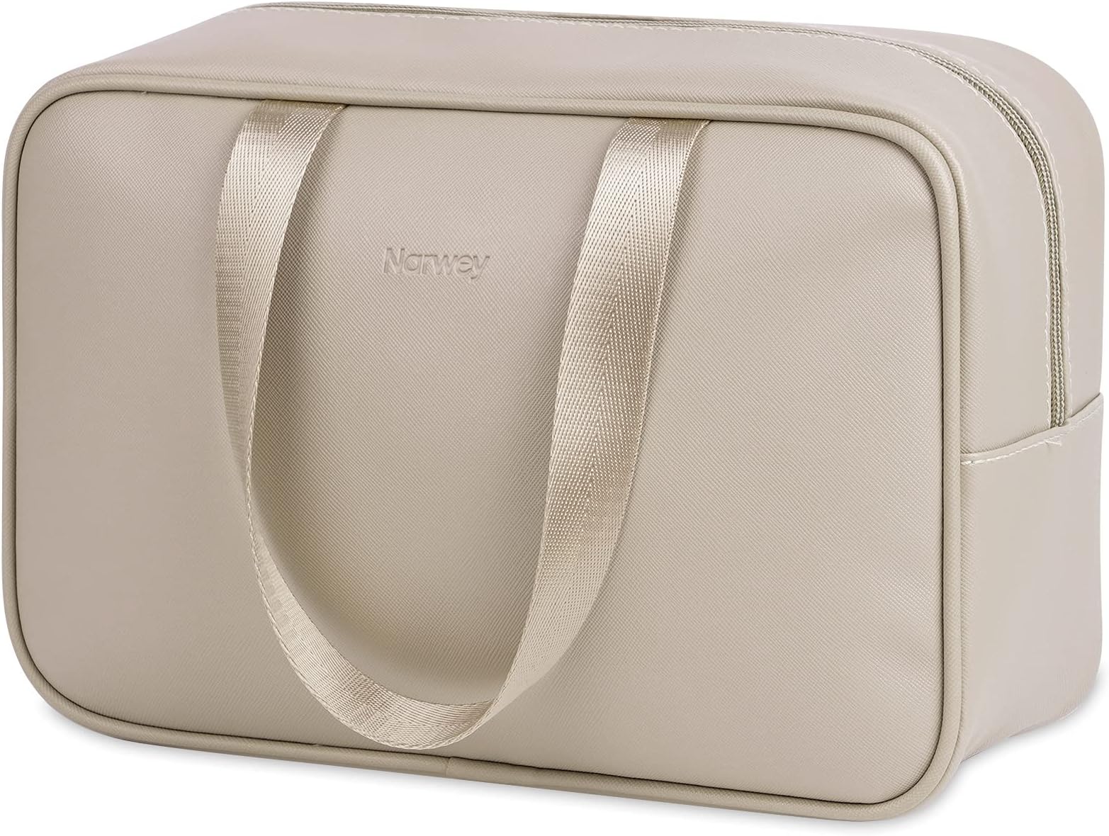 Narwey Toiletry Bag, Large Toiletry Bags for Women, Full Size Wash Bag Women, Large Makeup Bag with Handles, Portable Toiletries Bag for Travel, Make up Cosmetic Organizer for Essentials