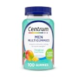 Centrum Men's Multivitamin Gummies, Immune, Energy, Healthy Appearance Support, 100 Count, 50 Day Supply