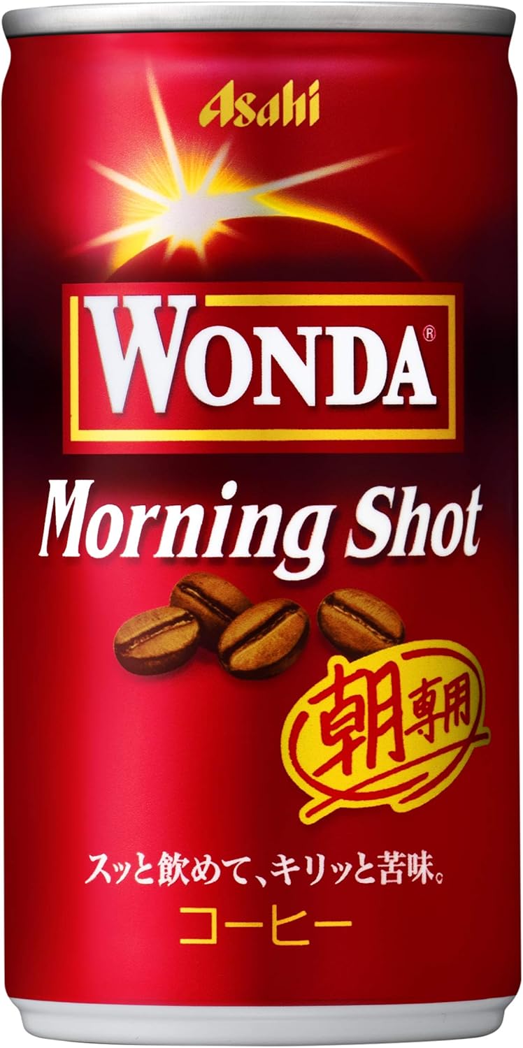 Amazon アサヒ飲料 ワンダ モーニングショット 185g 30本 ワンダ コーヒー飲料 通販