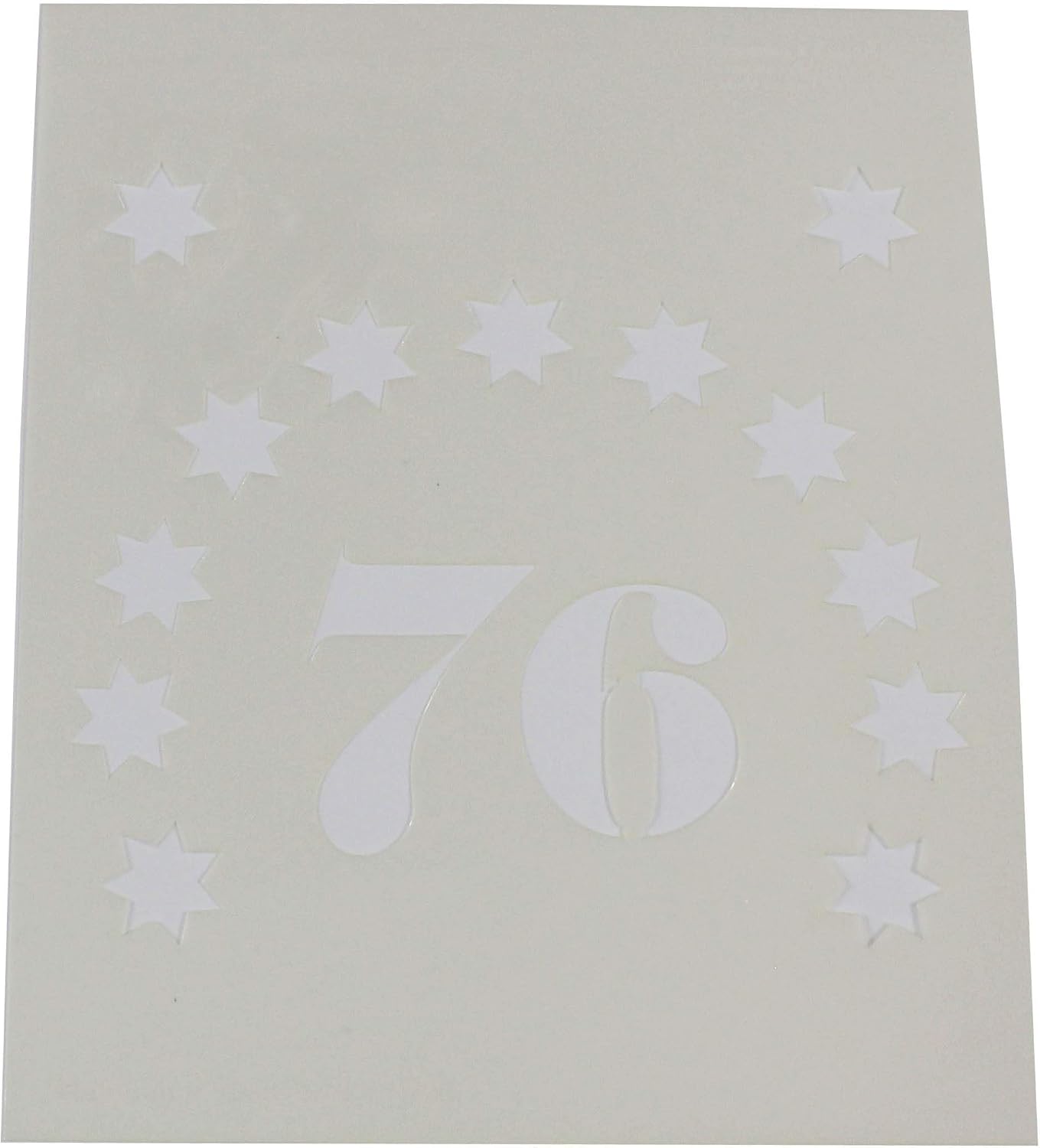 13 Star Field Stencil - Bennington- Neat-US/American Flag - 14.75 x 12.25 Inches