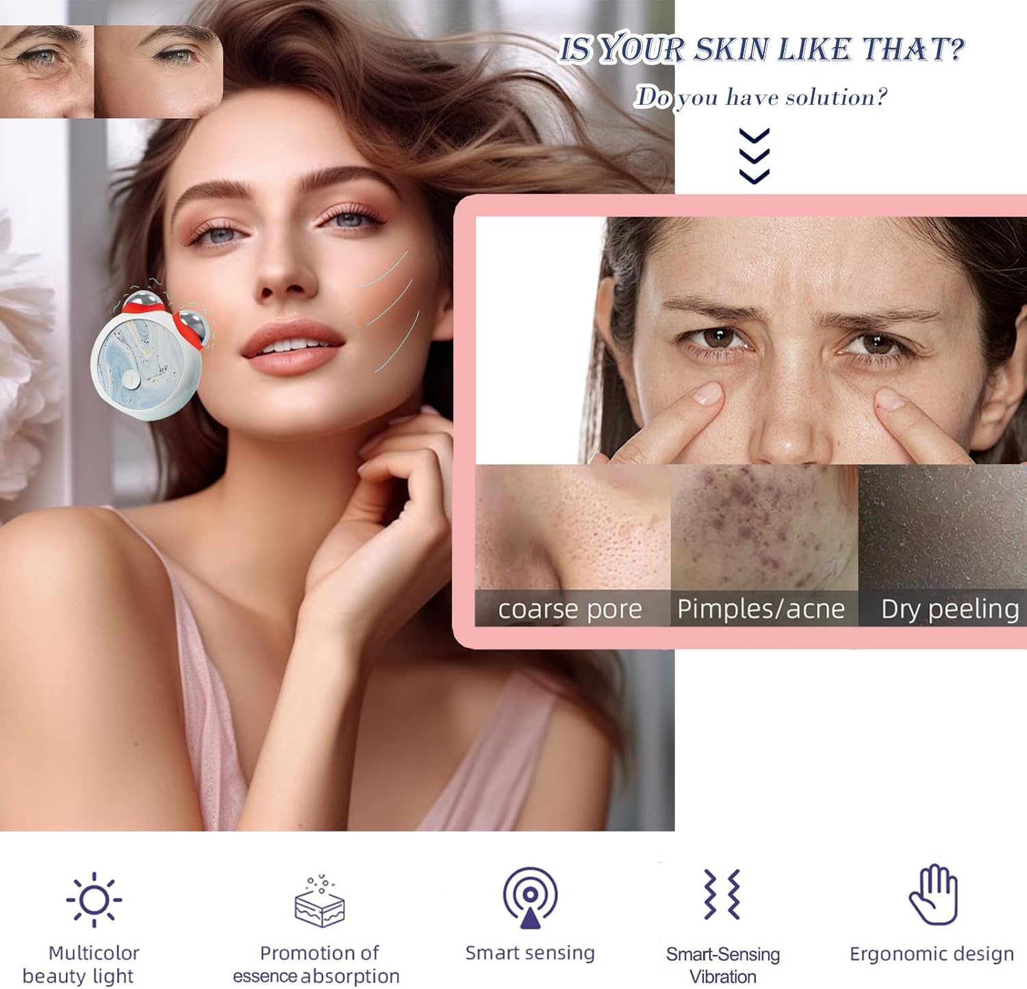 MiniCub Microcurrent Facial Device, Mini Face Sculpting Tool, Intelligent Microsculpt Device for Face, Double Chin Reducer Machine, Anti-Aging, Face Lifting and Skin Tightening, USB Rechargeable - Image 8