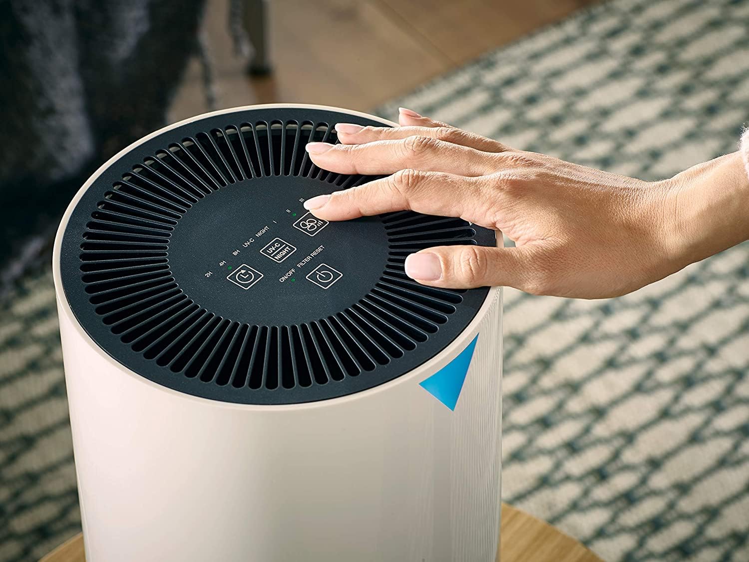 Soehnle Airfresh Clean 300 Purificatore d'aria per la protezione da allergeni, Deumidificatore efficace, Depuratore aria adatto a soggetti allergici
