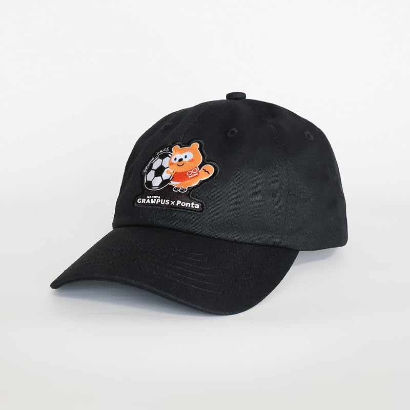【Ponta】グランパスポンタ ローキャップ（ブラック）