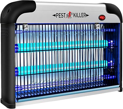 Bug Zapper Indoor 2800V with 2 Extra Replacement UV Blue Light Bulbs