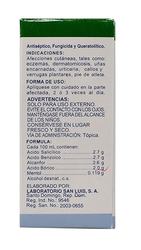 Miniatura 3 de dermicol líquido (30ml) Tratamiento eficaz contra hongos Athelete de pie, Versicolor pytiriasis y ingrown Nail