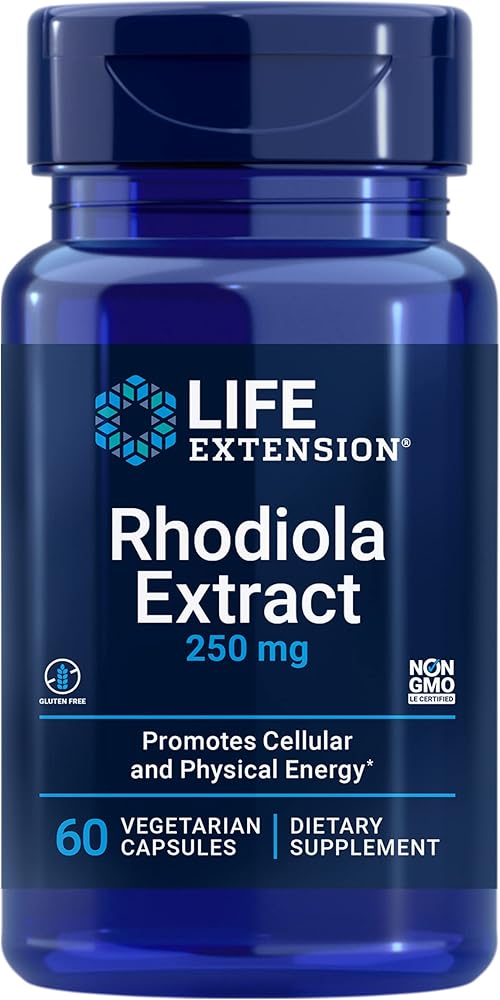 Rhodiola 250 mg 60 Veggie Capsules