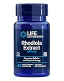 Life Extension Rhodiola Extract, Rhodiola rosea Supplement, standardized Extract, Promotes Physical and Mental Performance, Gluten-Free, Non-GMO, Vegetarian, 250 mg, 60 Capsules