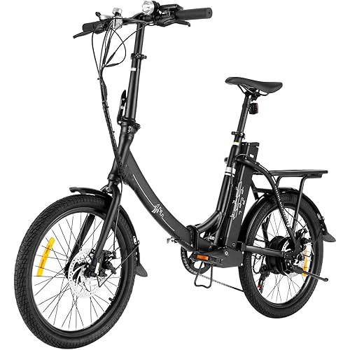 ANCHEER Folding Electric Bike, Commuter Ebike