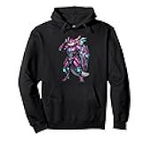 Godspeed Mecha Axolotl Divine Energy Warrior Design Pullover Hoodie