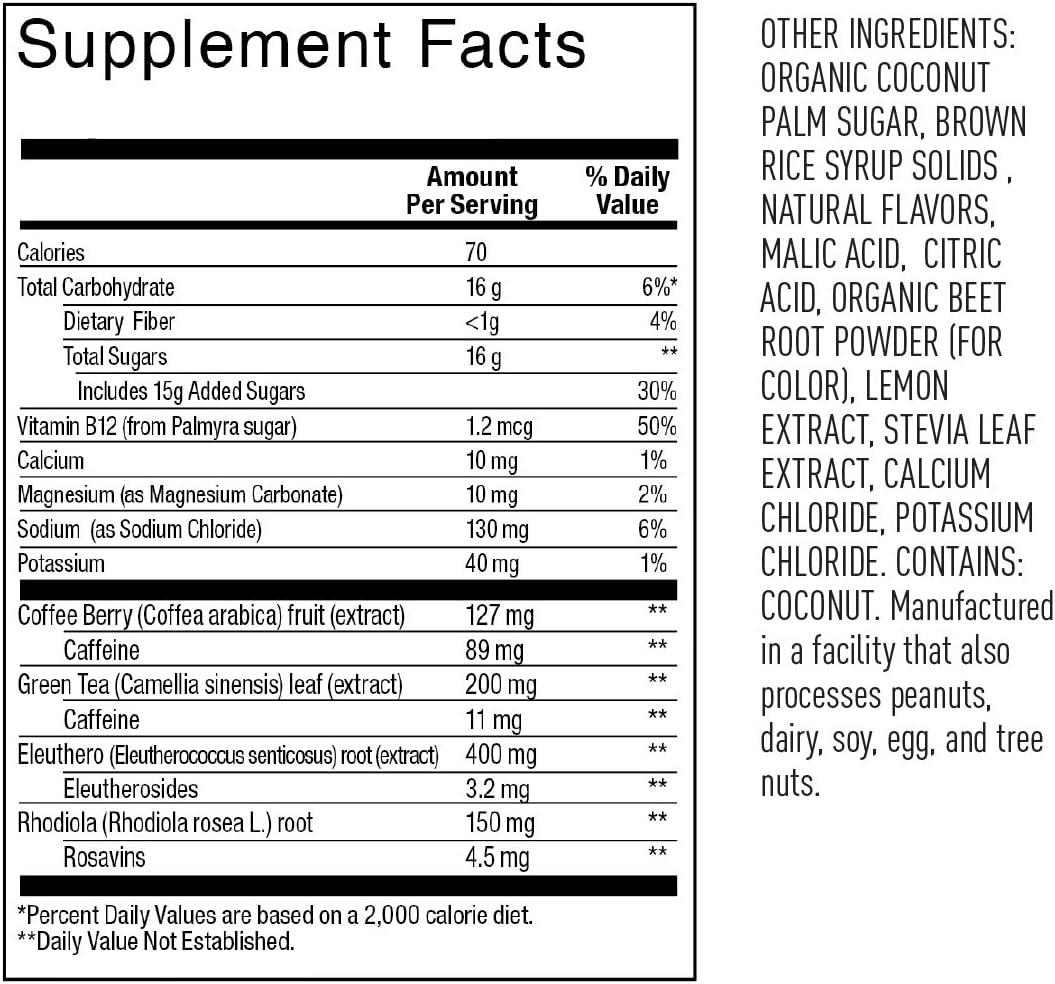 Vega Sport Energizer, Strawberry Lemonade, Pre Workout Powder for Women and Men, Supports Energy and Focus, Electrolytes, Vegan, Keto, Gluten Free, Dairy Free, Non GMO (25 Servings) : Health & Household