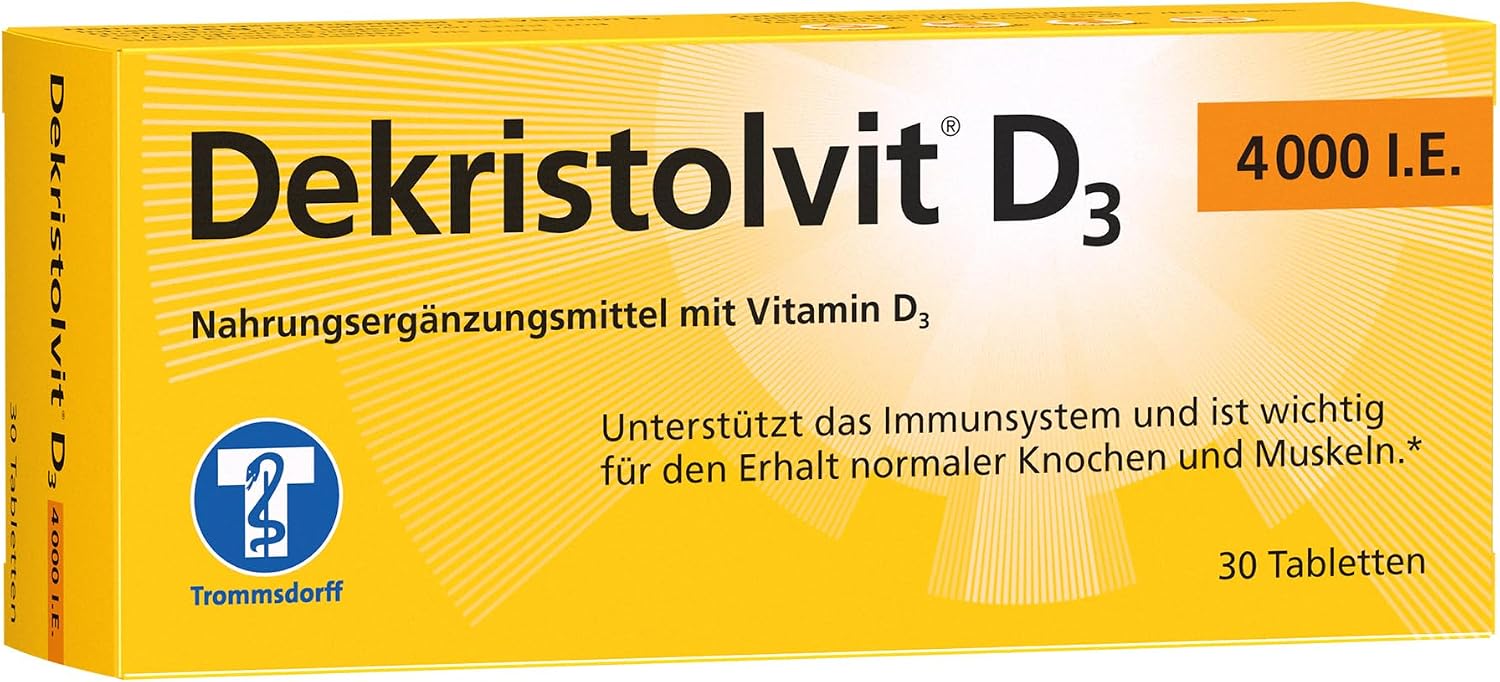 D3 4000 Tabletten f r Immunsystem Vitamin D3 30 St ck