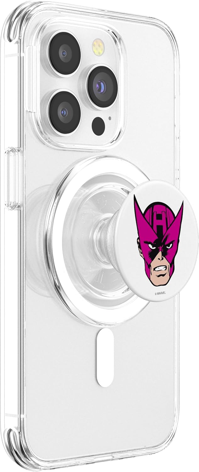 Marvel Hawkeye Classic Big Face PopSockets MagSafe PopGrip for iPhone