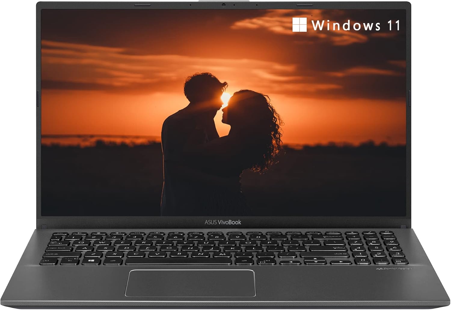 ASUS VivoBook Thin and Light Laptop, 15.6”HD LED Display,Intel i3-1005G1 CPU, 12GB RAM, 512GB SSD, Windows 11 Home in S Mode, Slate Grey,TWE Mouse Pad