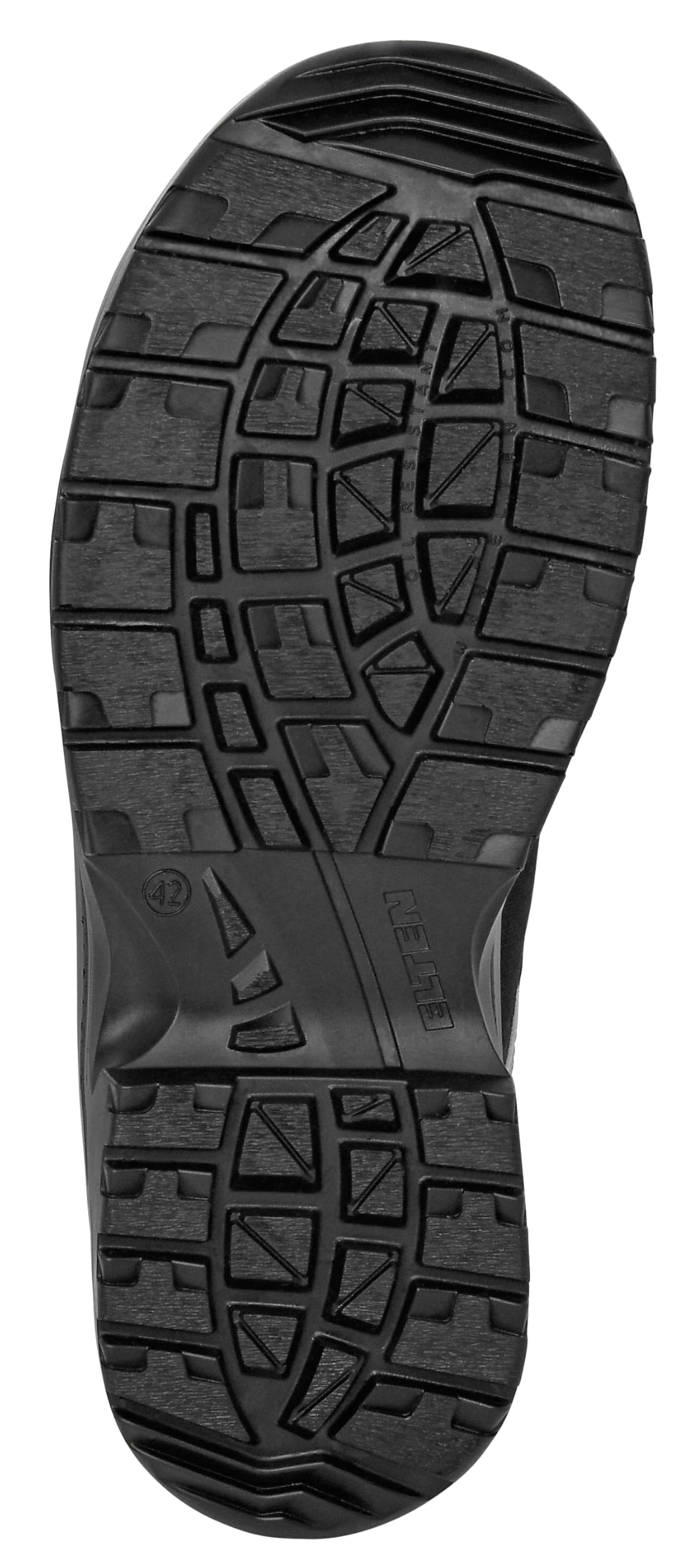 ELTEN Sicherheitsschuhe SENEX AL ESD S3, Damen und Herren, Textil, Aluminiumkappe (leichter als Stahlkappe), leicht, sportlich, Schwarz/Rot, Größe: 38