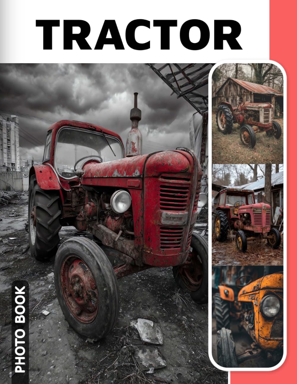 Tractor Photo Book: Rural Farming Images Collection Showcasing Various Tractor Models And Agricultural Machinery In Beautiful Photography Compilation