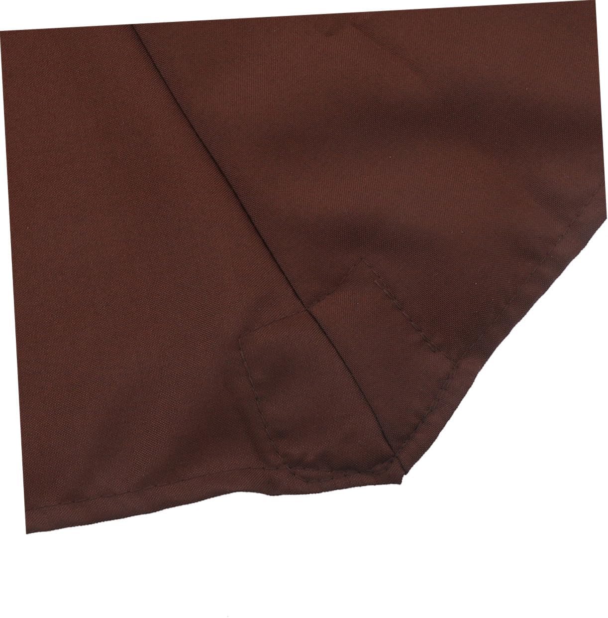 Patio Umbrella Replacement Canopy 2. Diameter Rain-proof Fabric Cover with 8 Ribs Coffee Color Outdoor Parasol Accessory for Garden Shade