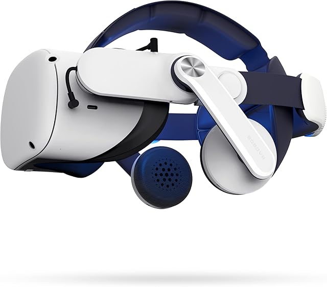 BOBOVR Słuchawki A2 Air VR kompatybilne z Quest2, magnetyczne podwójne nauszniki