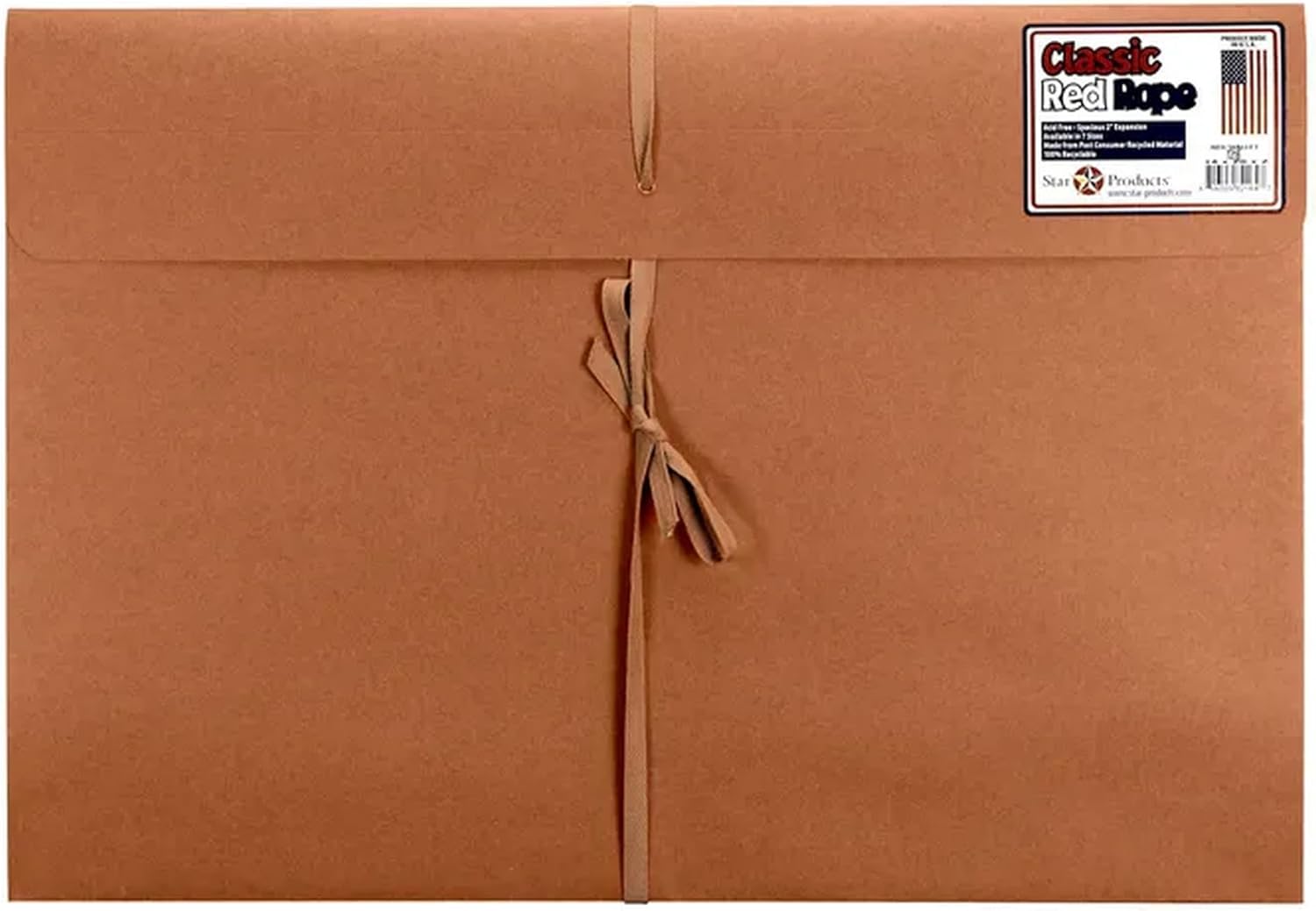 Star Products Cloth Tie Tape Art Portfolio, 20 x 14 x 2 Inches (Case of 2)