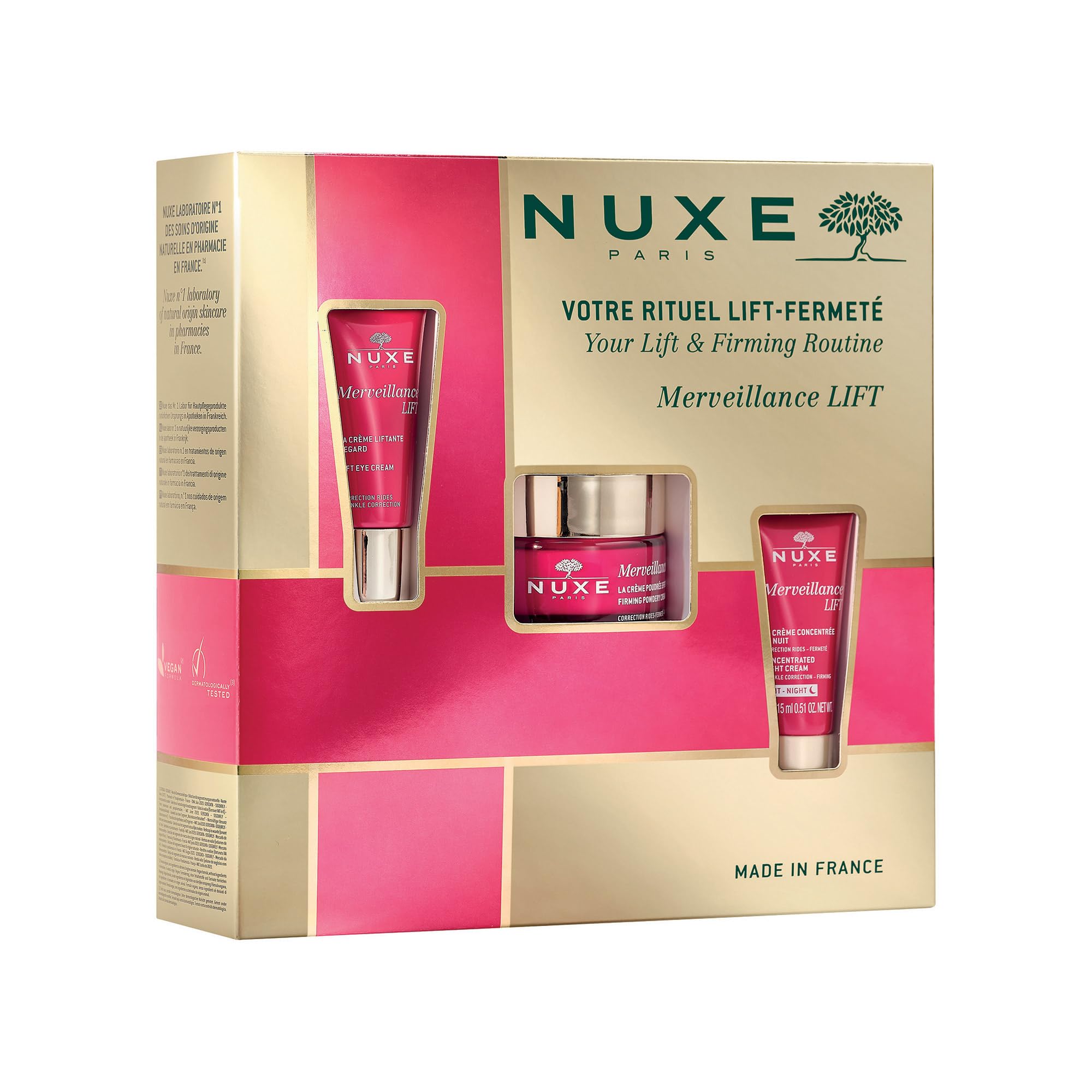 Nuxe Merveillance lift Coffret Rituel Lift-Fermeté