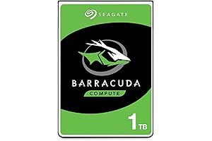 Seagate BarraCuda 1TB Hard Disk Drive: The Ultimate Storage Solution for Your Devices