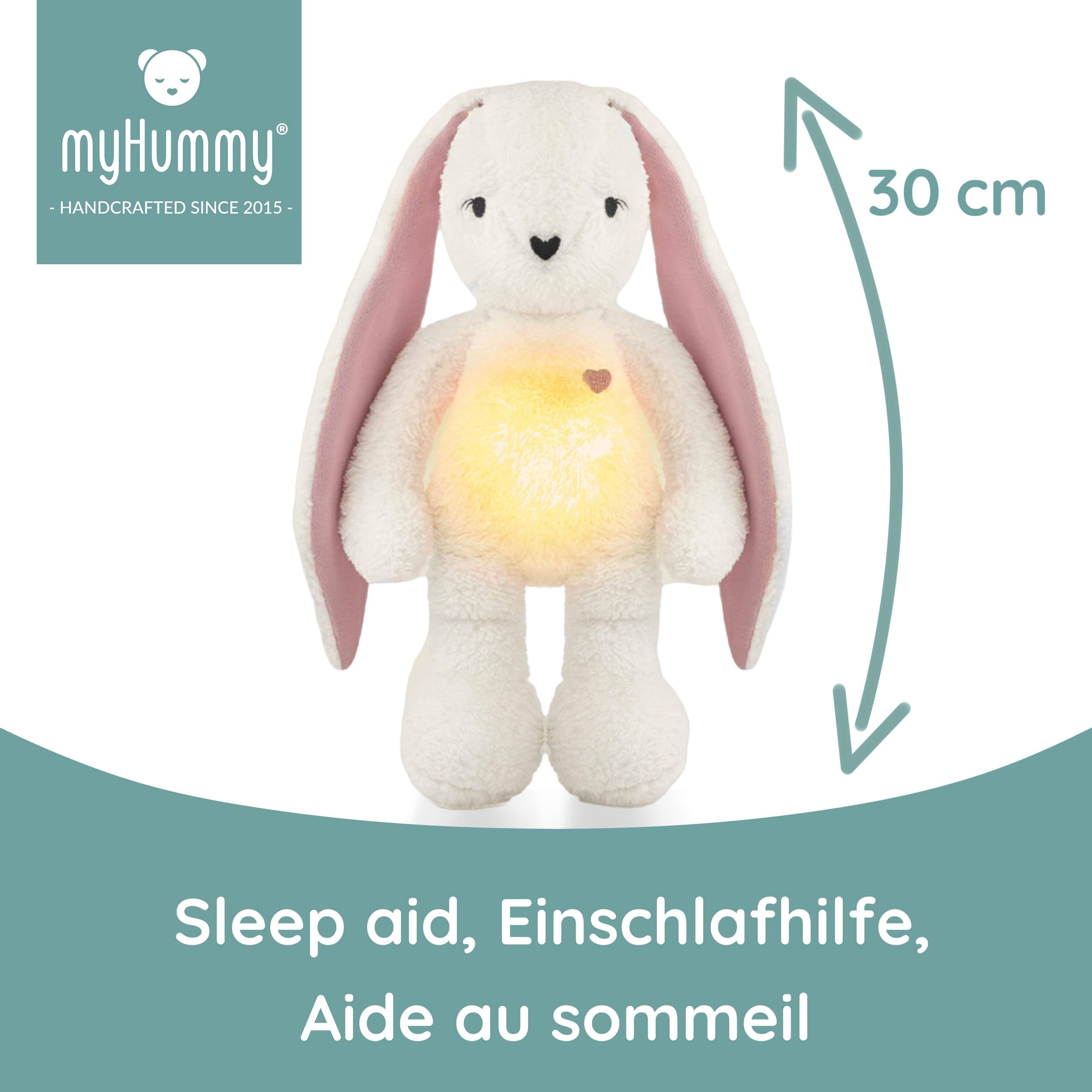 myHummy assistenza al sonno Coniglietto 5in1 ecru-rouge