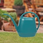 Generic Garden Watering Can Long Spout, 2L Portable, Practical Lightweight Gardening Tool Plant Watering Device for Backyard Office, Green