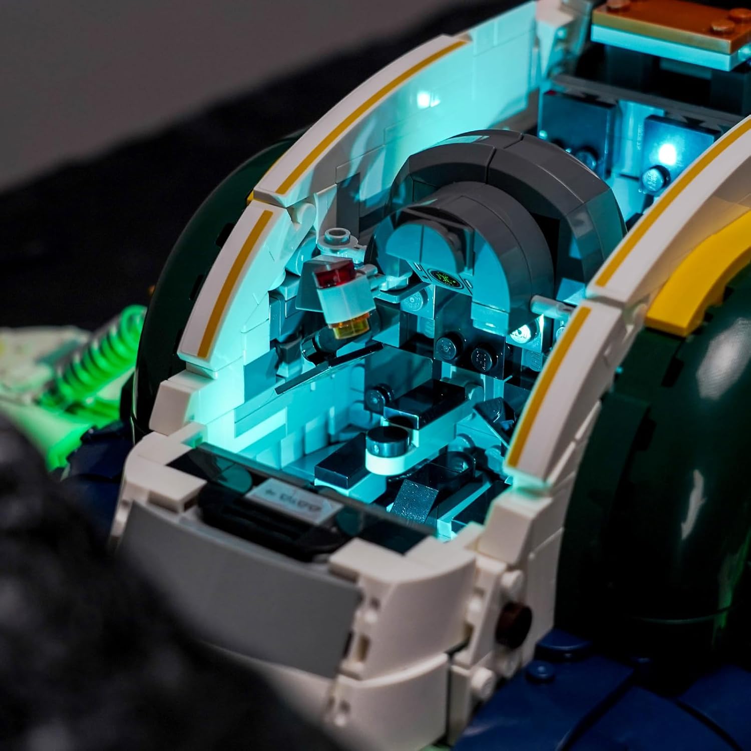 LED Lighting Compatible with Lego Jango Fett’s Firespray-Class Starship 75409，Light Kit Compatible with Lego 75409, NOT Included The Model Set - JUST Lights