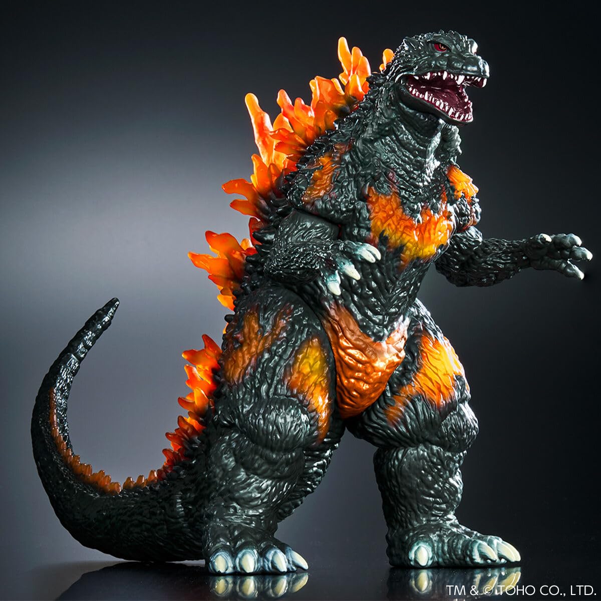 現品限り　バーニングミレニアム　ゴジラ ムービーモンスターシリーズ Amazon | ムービー モンスター シリーズ バーニングミレニアム ゴ ジ