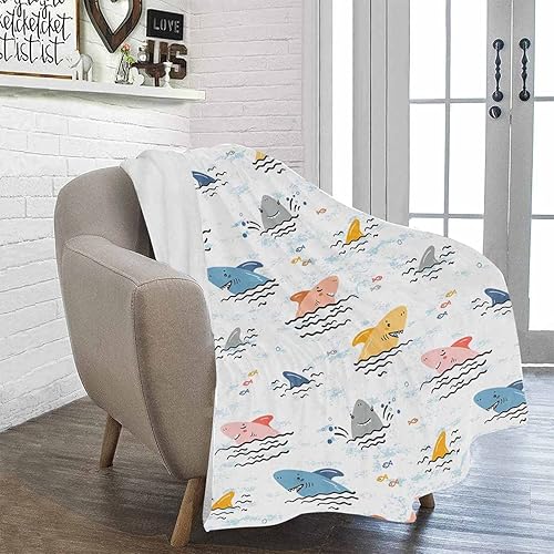 Miniatura 151 de Artsadd Personalized Baby Blanket for Boys Girls with Name, Custom Baby Name Blanket with Unicorn Pattern Customized Name Receiving Swaddle Throw