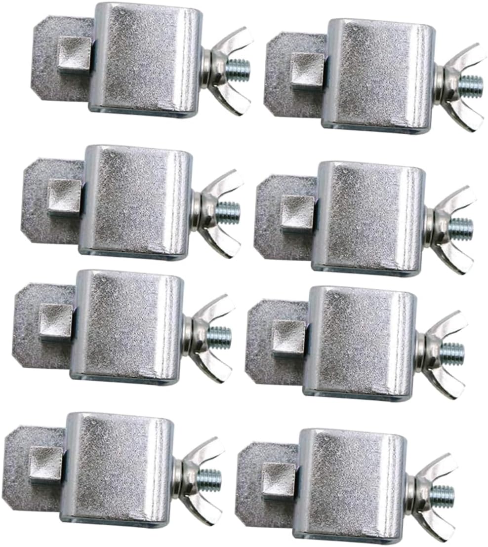 Sheet Metal Welding Clamps 8pcs Auto Body Pulling Clamps Wide Application Easy Install for