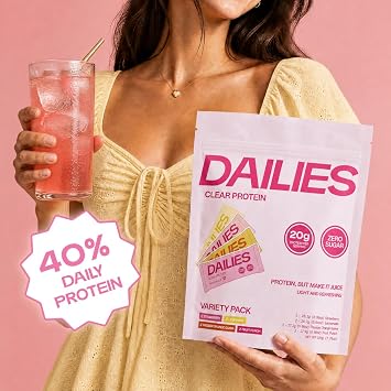 DAILIES Clear Protein Variety Pack, 8 On the Go Stick Packs