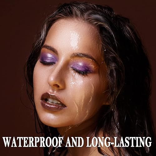 Miniatura 4 de Boobeen Lápiz de sombra de ojos, lápiz impermeable, sombra de ojos, lápiz de sombra de ojos en crema brillante, crea maquillaje de ojos con